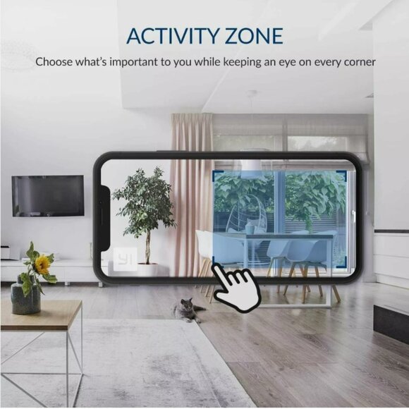 KAMI BY YI SECURITY HOME IP CAMERA, 1080P WIFI WIRELESS INDOOR SURVEILLANCE - Picture 6 of 16